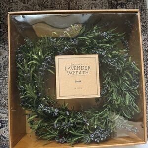 New (unopened)Restoration Hardware Lavender Wreath